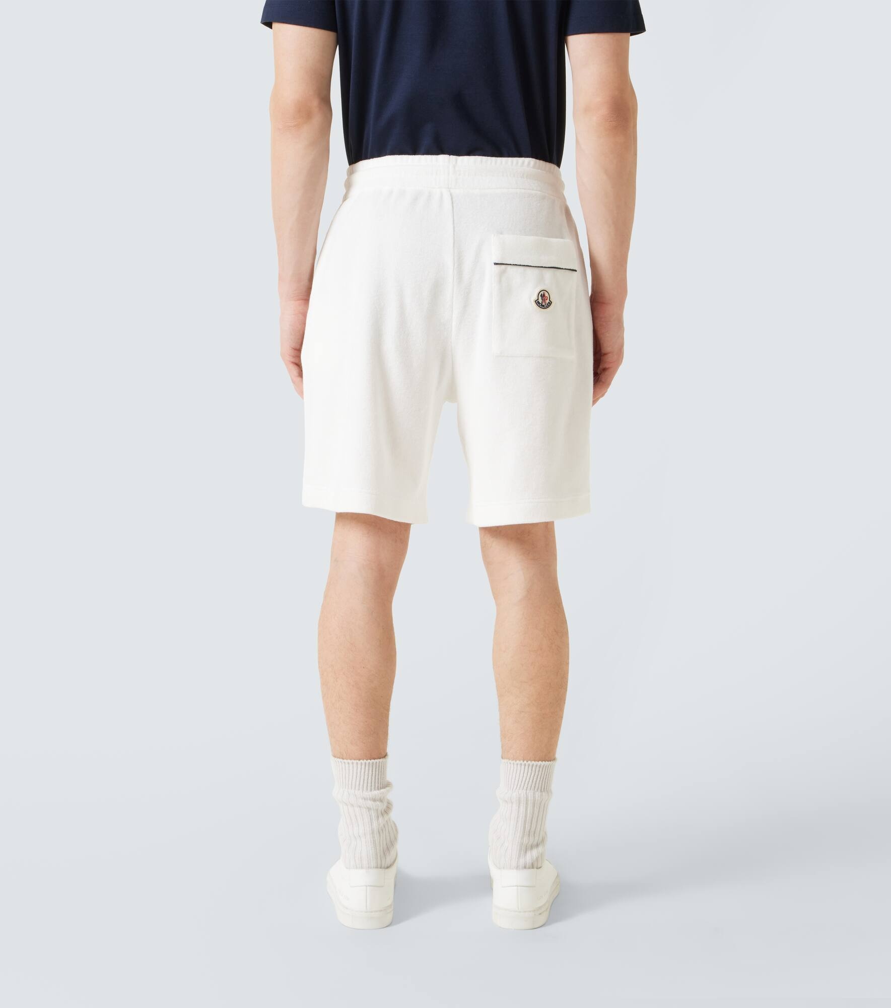 Cotton terry shorts - 4