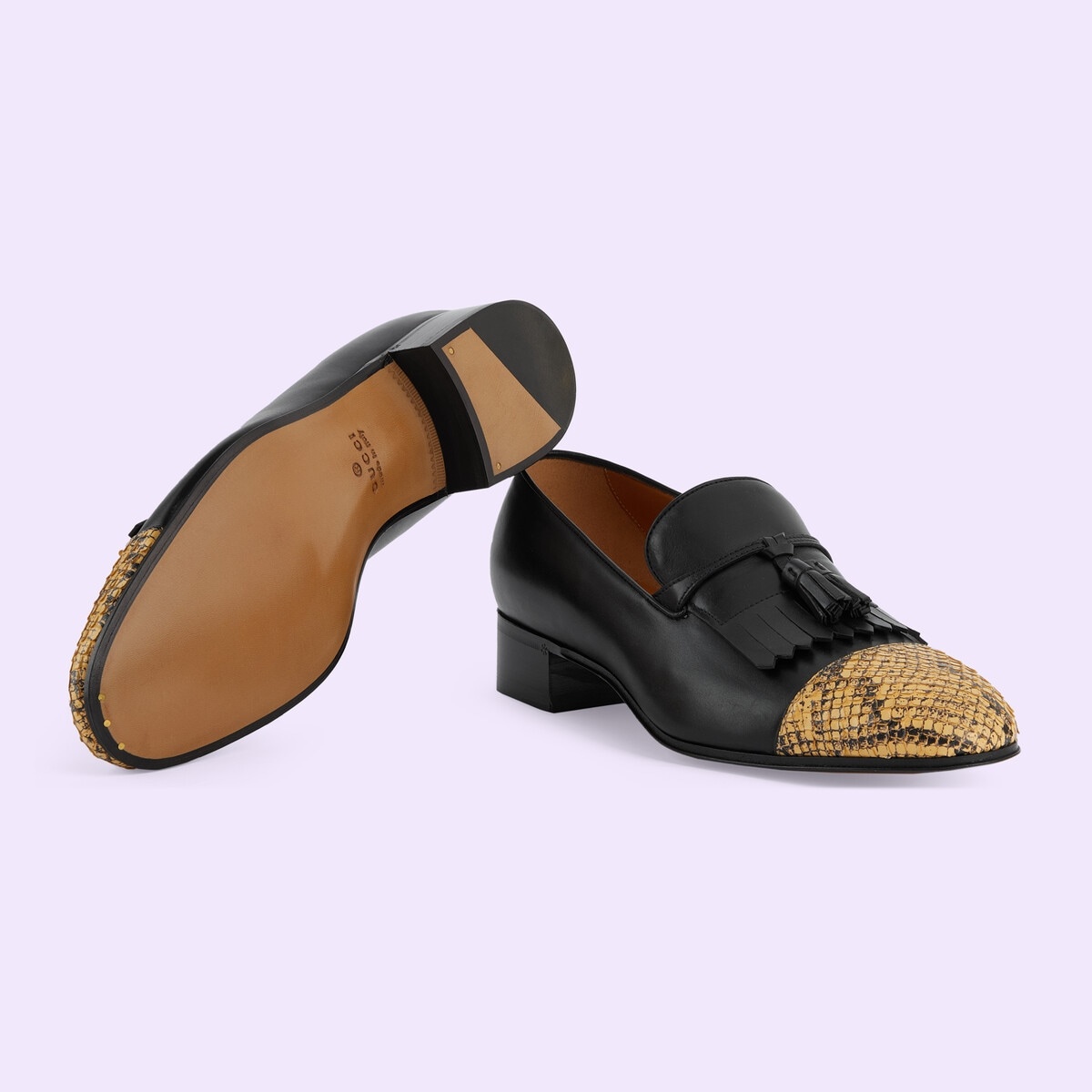 Men's anaconda loafer with tassel - 6