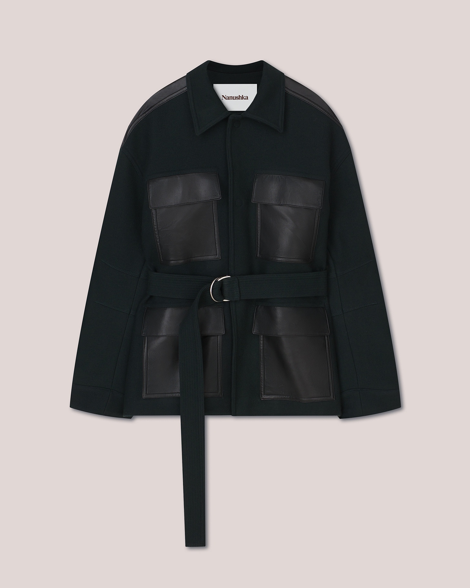 FALCO - Pocket jacket - Pine green/black - 1