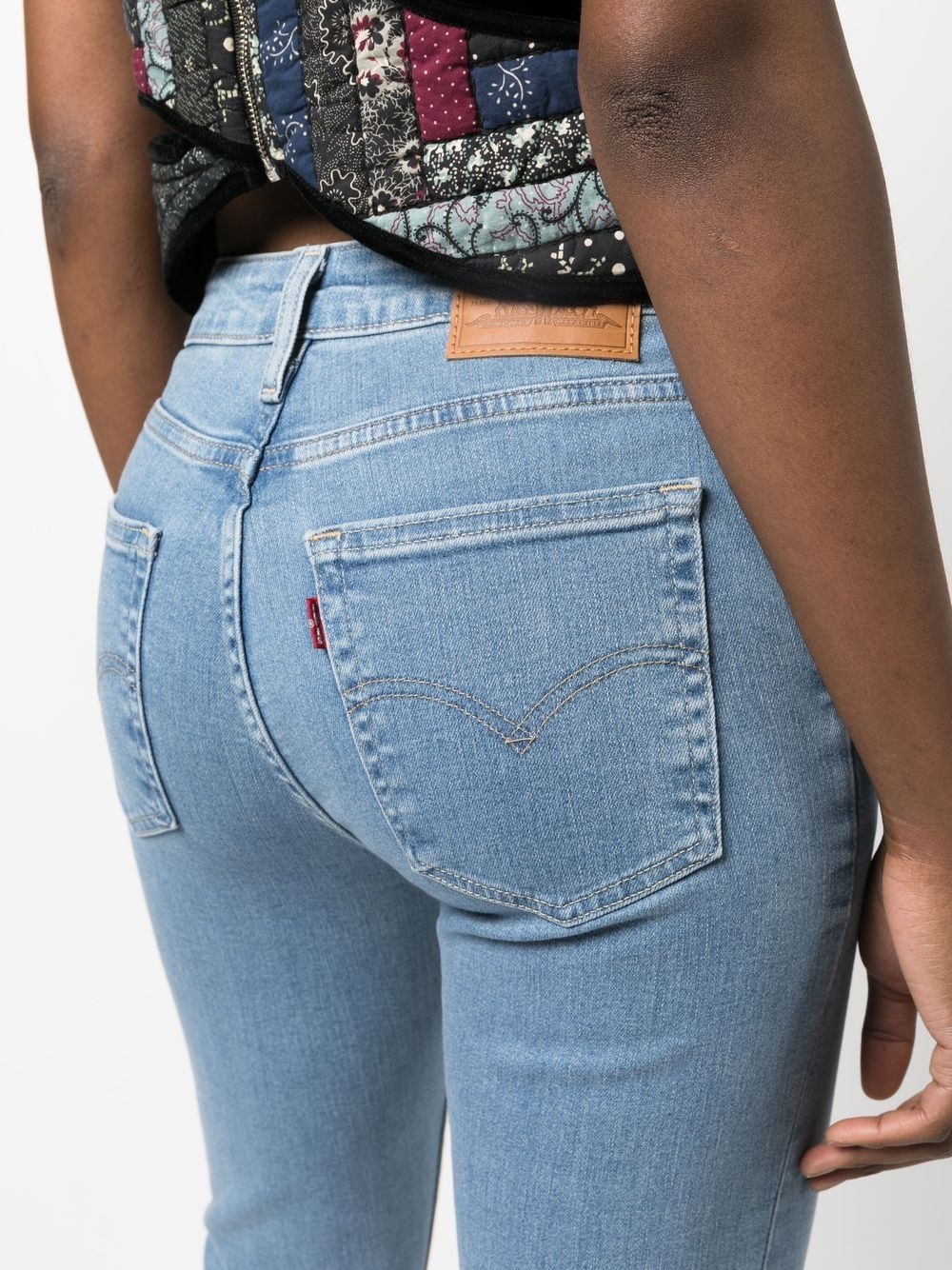 high-rise flared jeans - 5