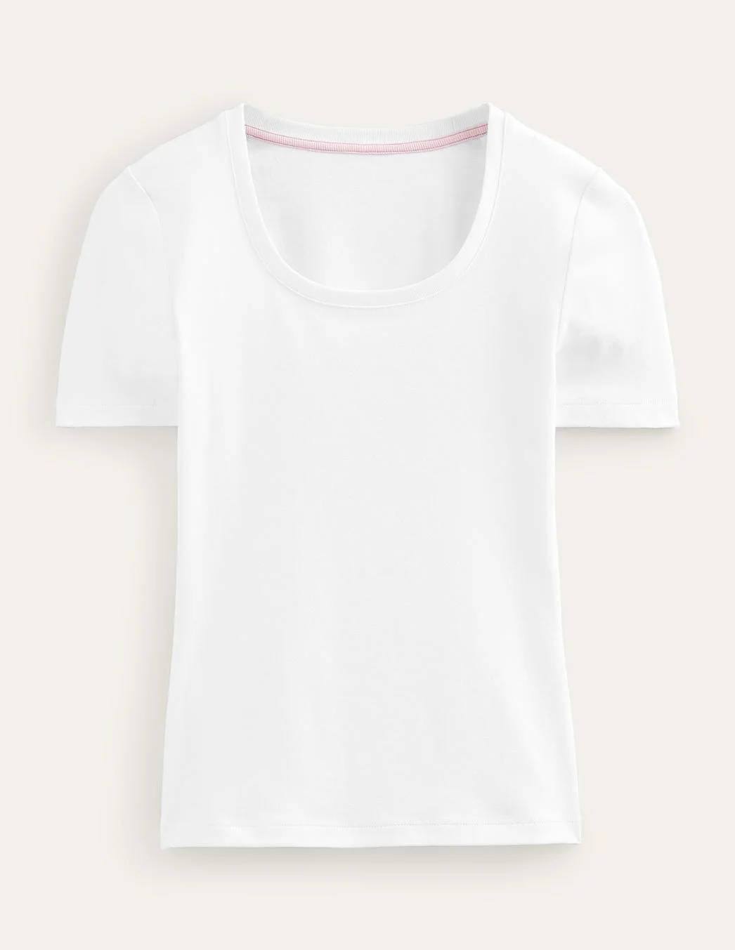 Essential Jersey T-Shirt-White - 1