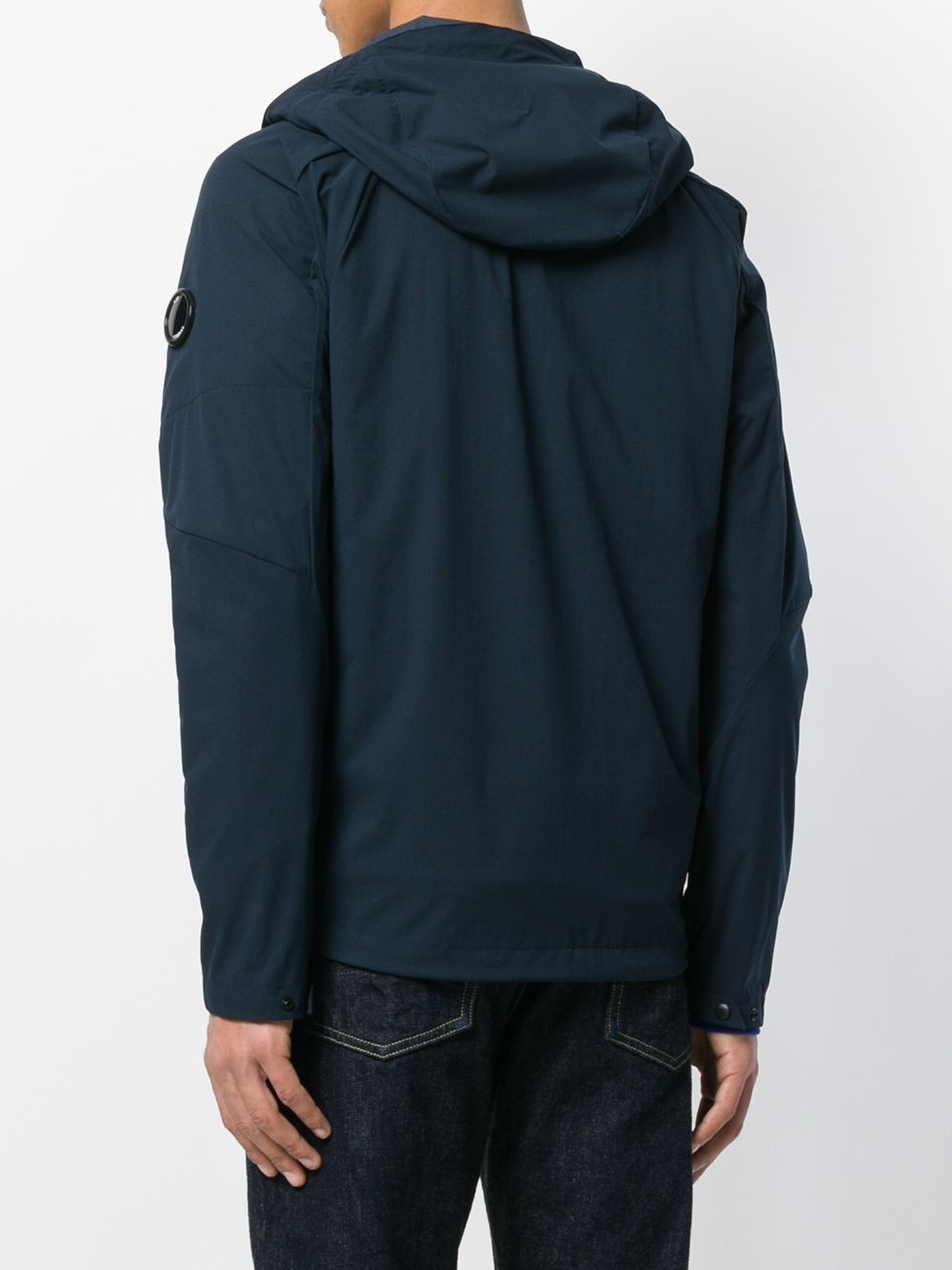 hooded wind breaker jacket - 4