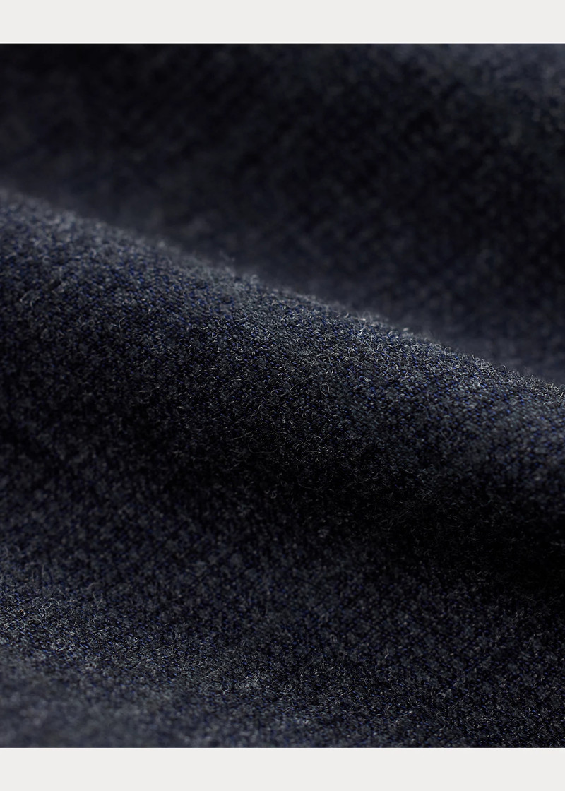 Slim Fit Indigo Checked Suit Trouser 10