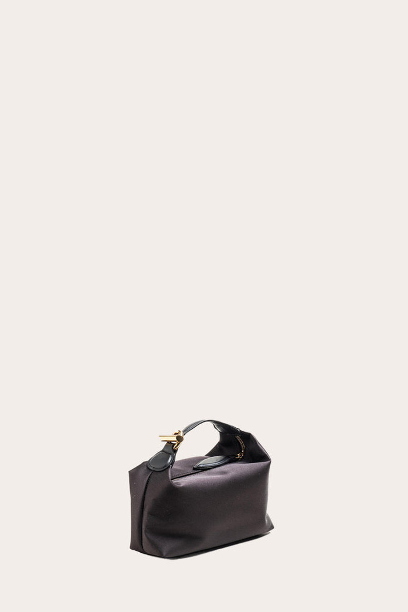 PILLOW POUCH MICRO BLACK SATIN 1