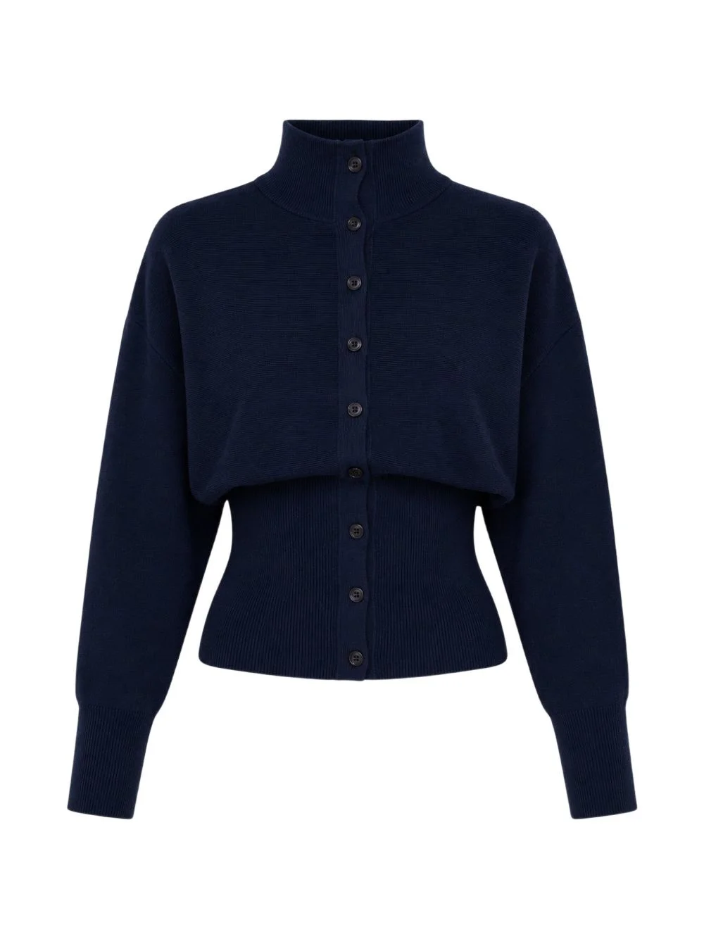 button-up cardigan - 1
