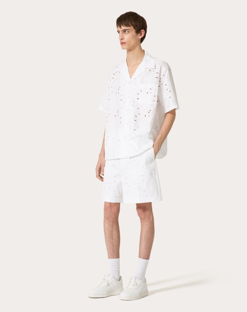 Valentino SAN GALLO COTTON BOWLING SHIRT outlook