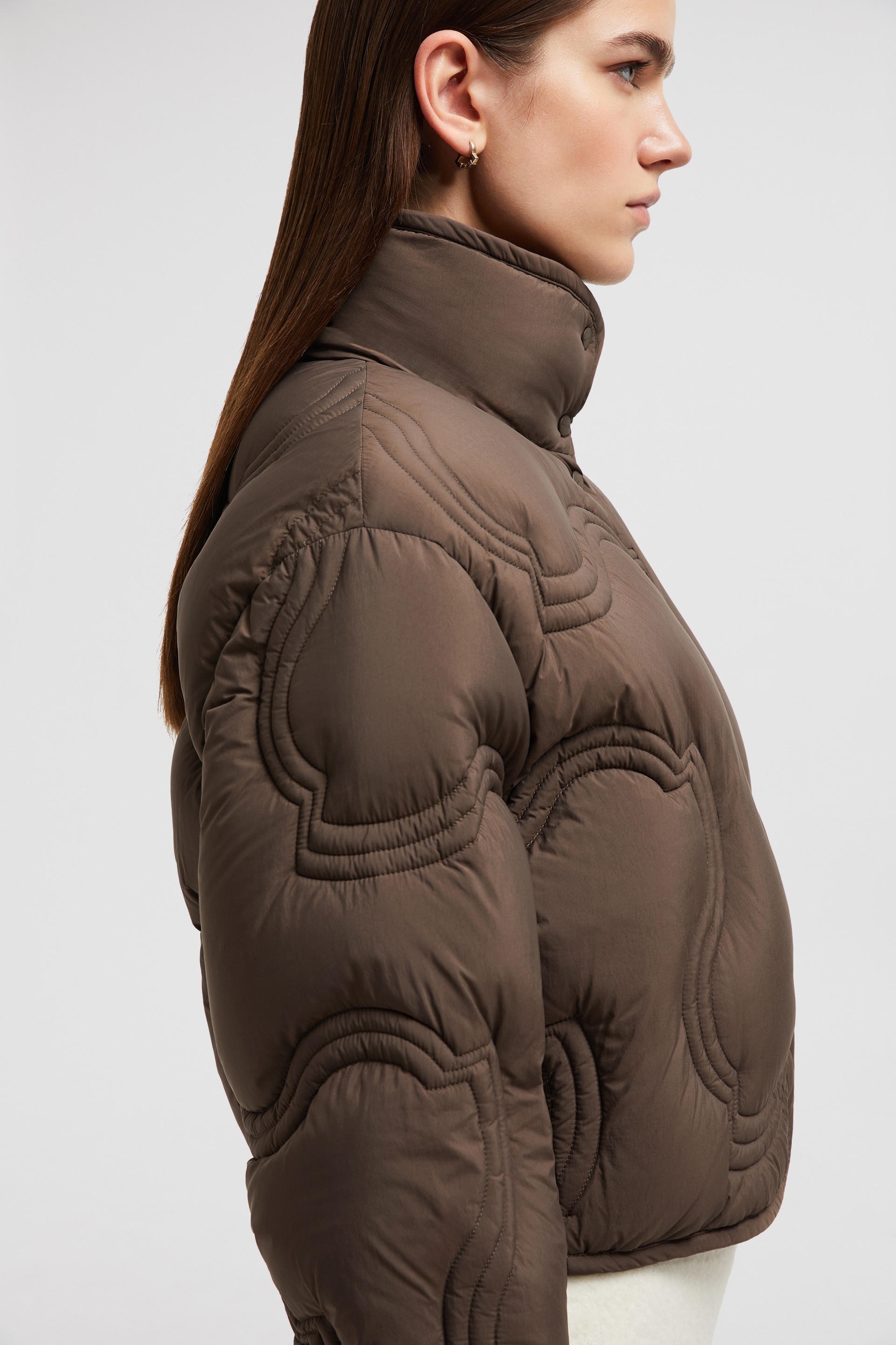 Moncler Beryl Short Down Jacket | REVERSIBLE