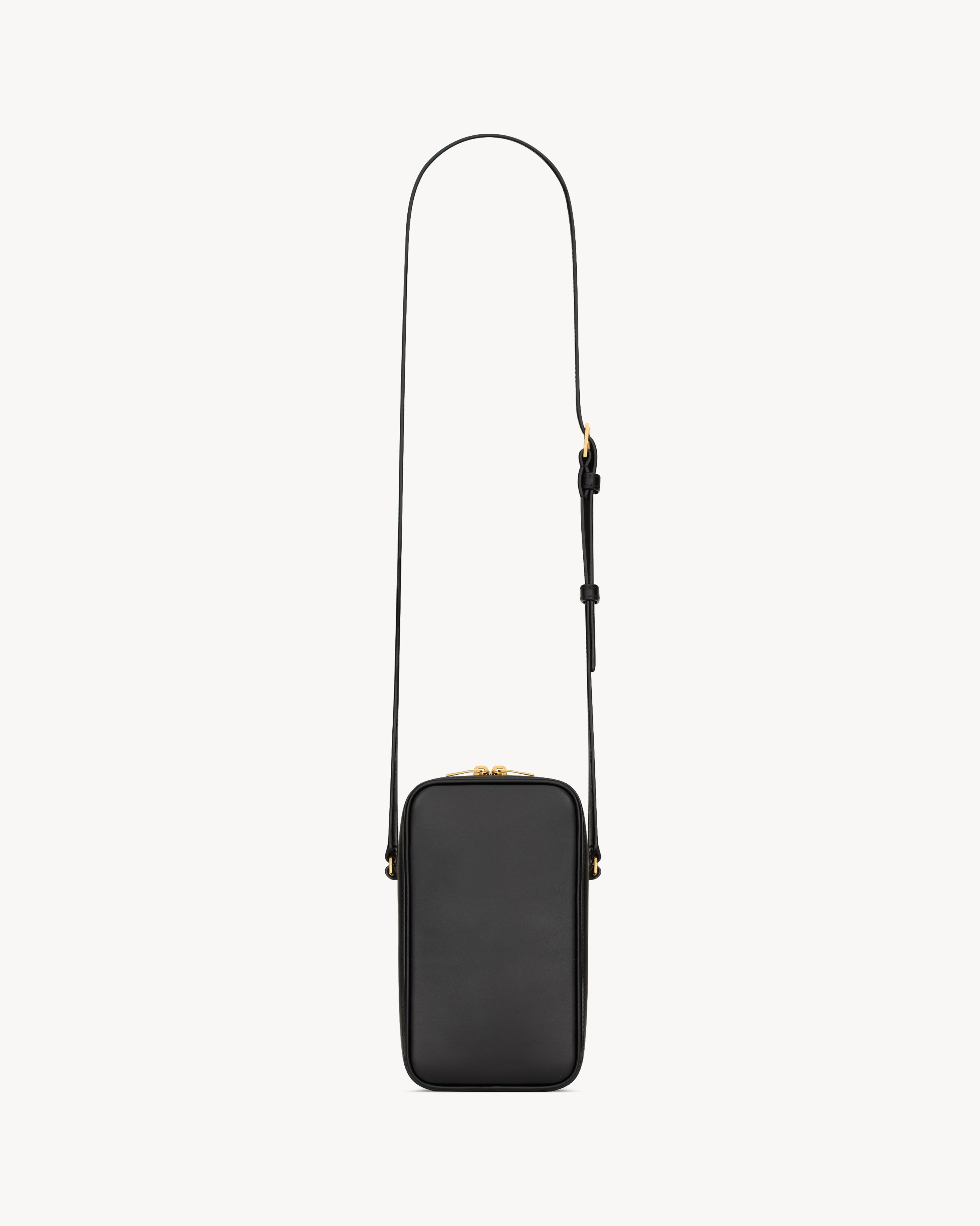 SAINT LAURENT PARIS NANO CASE IN SMOOTH LEATHER - 2