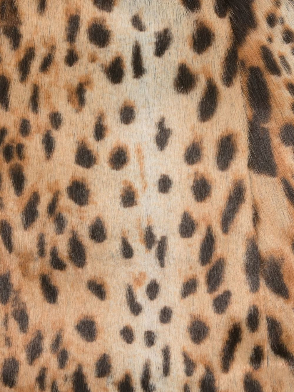 leopard-print patch hat - 2