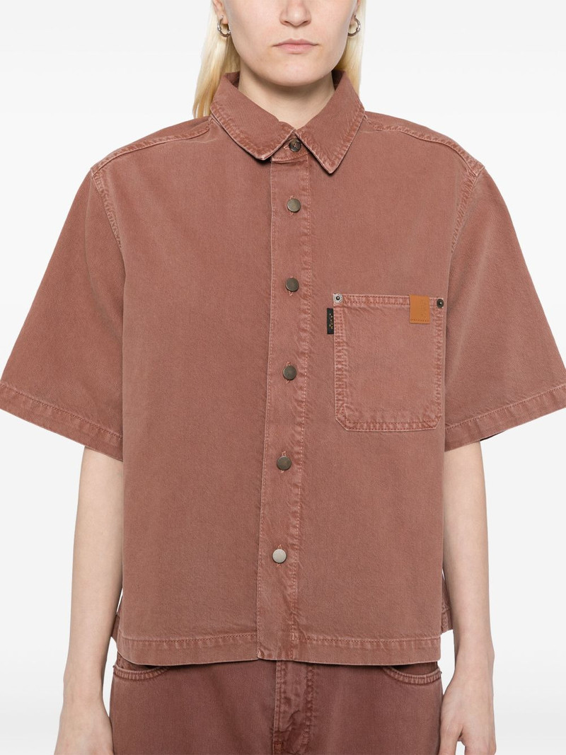 logo-patch shirt 5