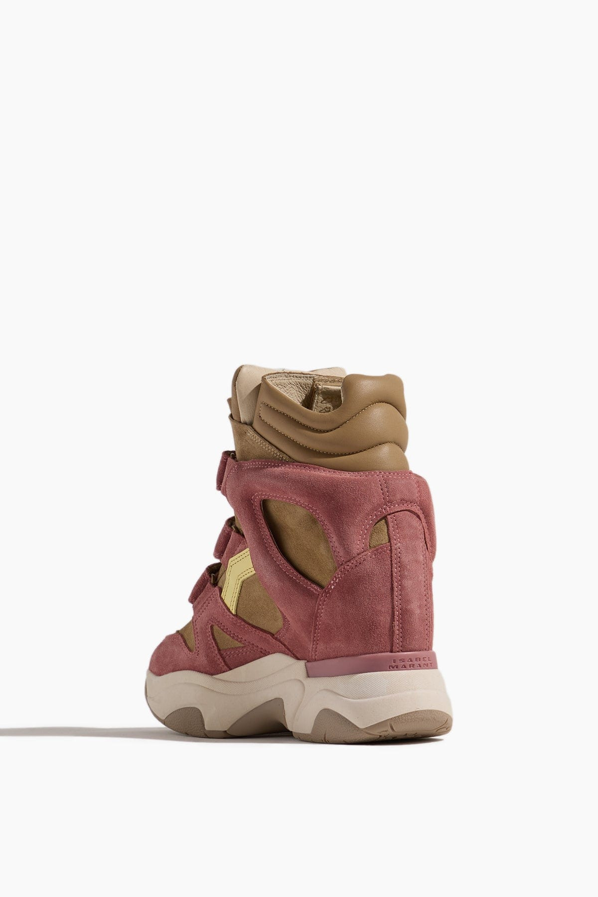 Balskee Sneakers in Light Beige/Pink - 3