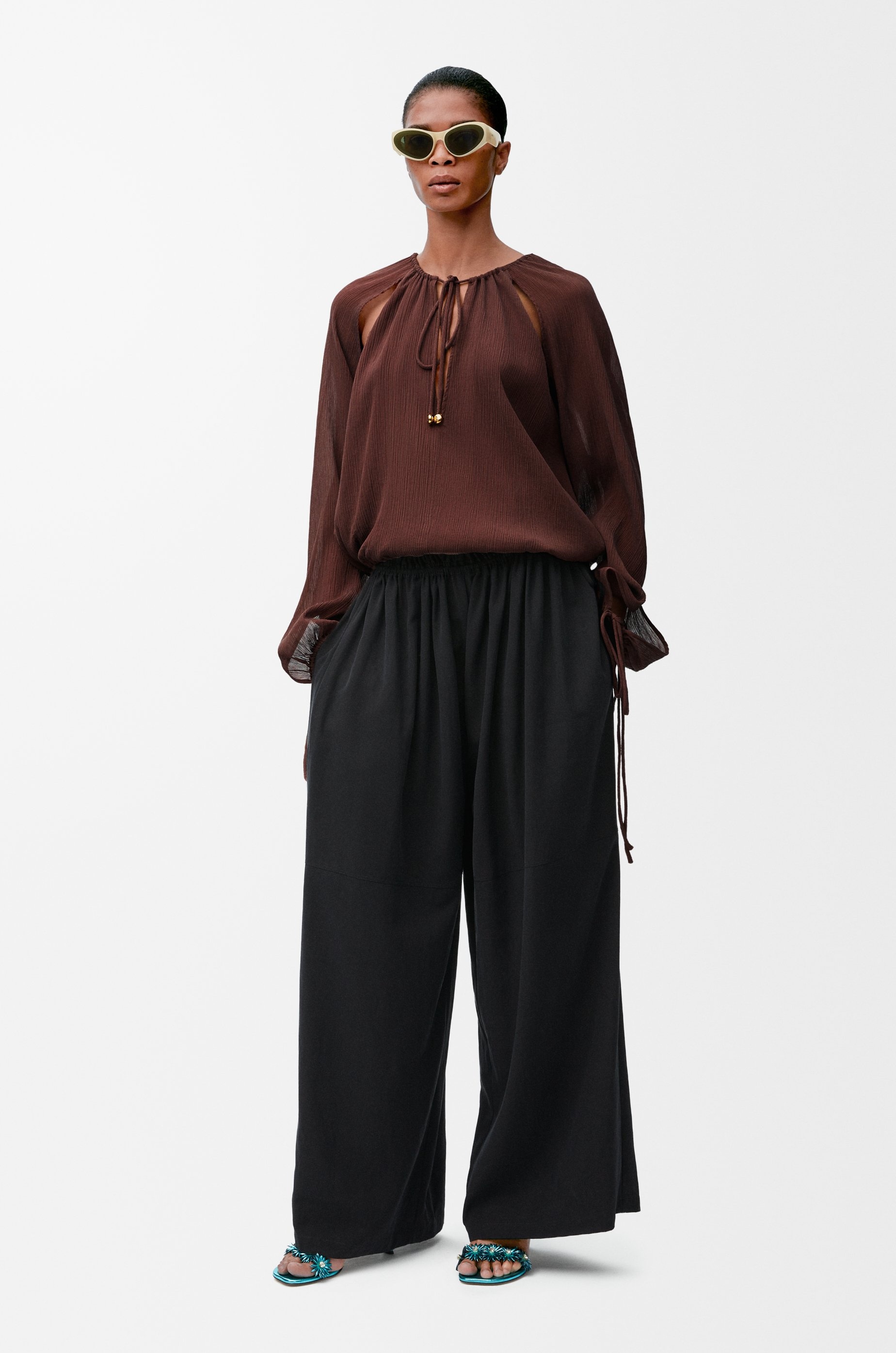 Blouse in cotton and silk - 2