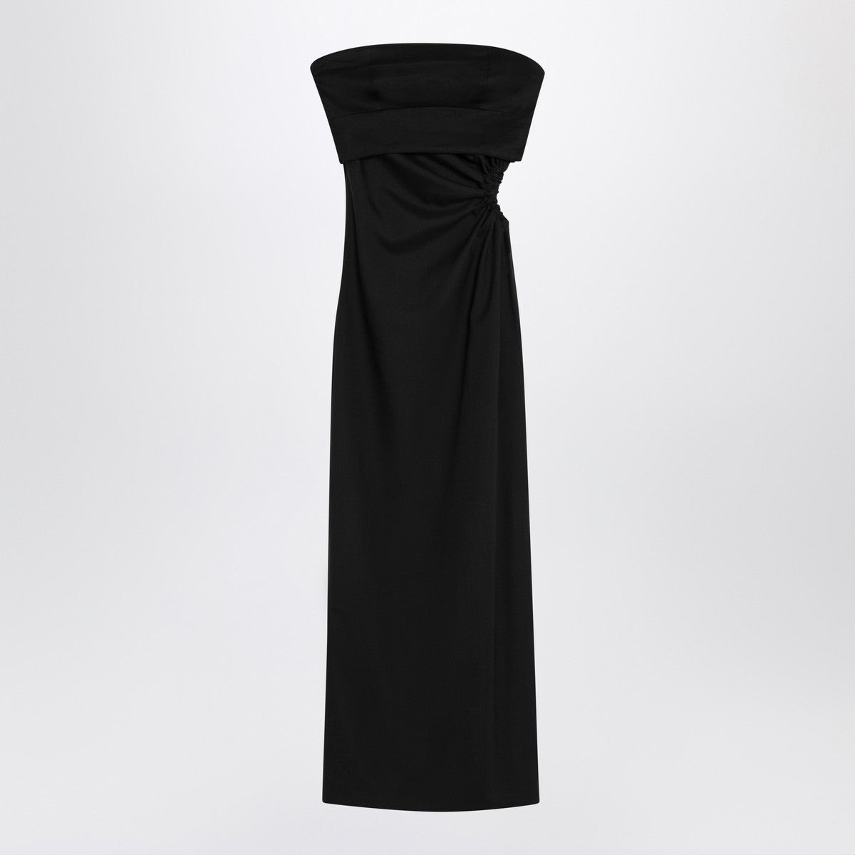 Max Mara Black bustier dress in wool blend - 1