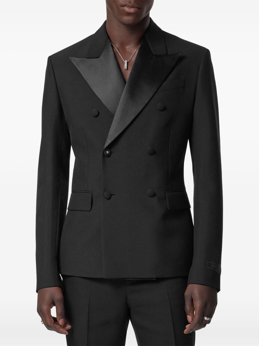 double-breasted blazer - 3