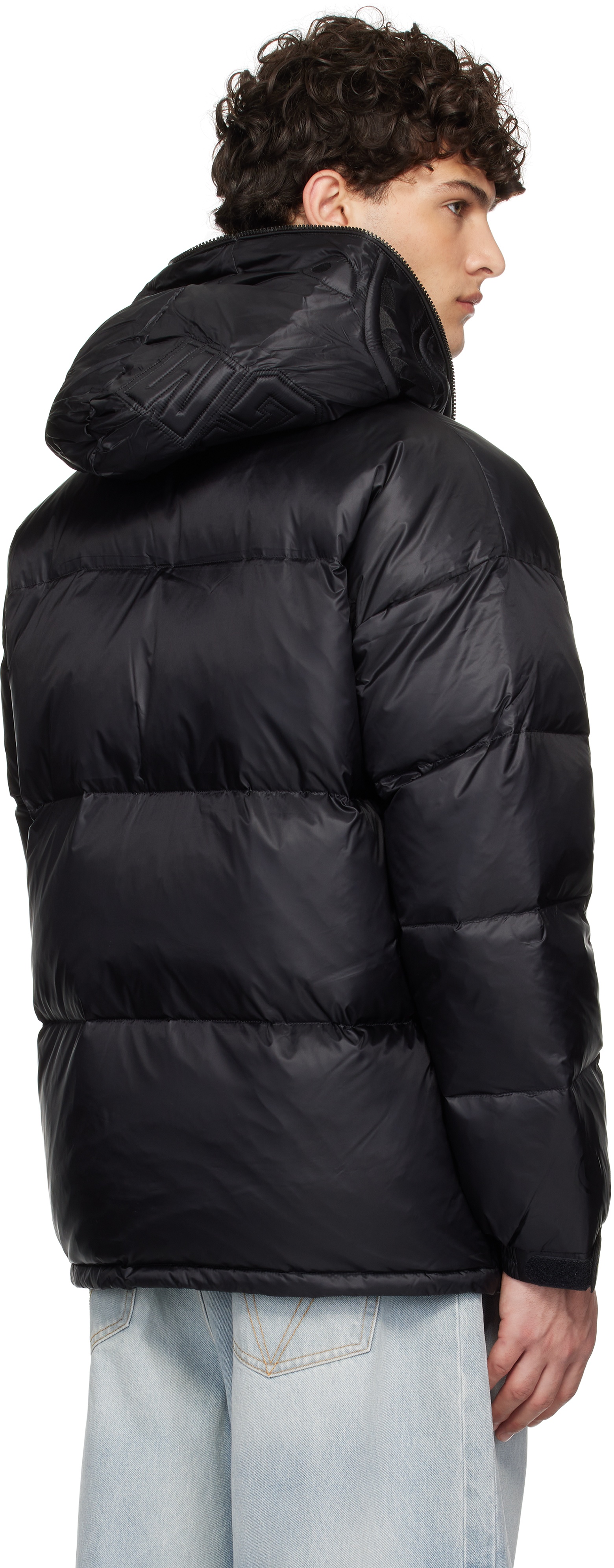 Black Shark Relaxed Fit Down Jacket - 3