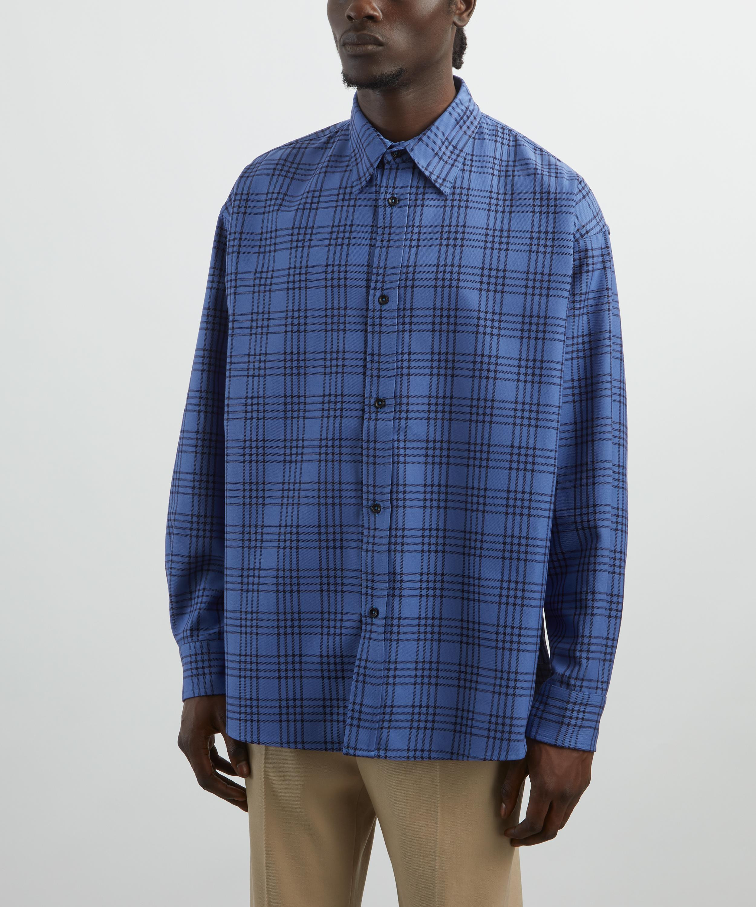Chisholm Royal Blue Check Shirt - 3