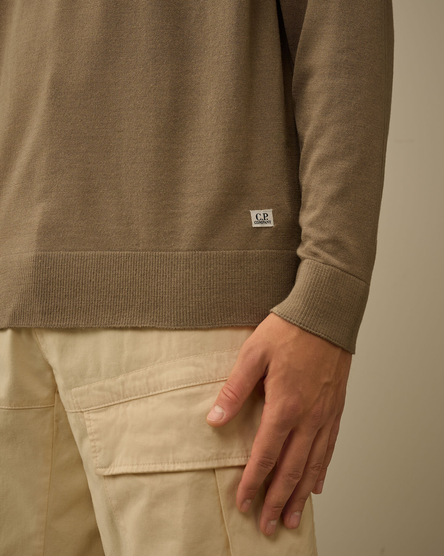 Silk Ultrafine Merino Wool Crewneck Sweater - 5