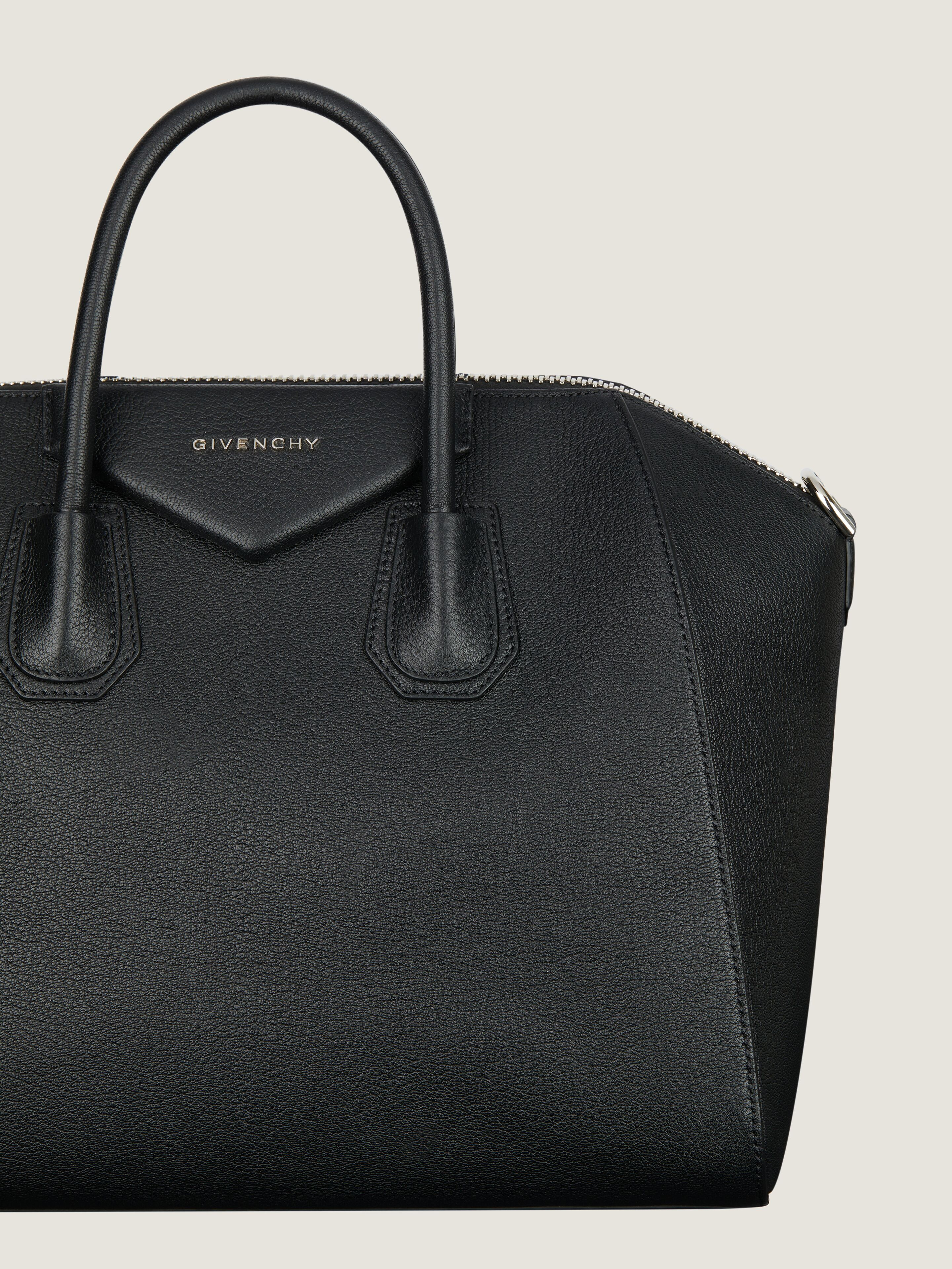 MEDIUM ANTIGONA BAG IN GRAINED LEATHER - 5