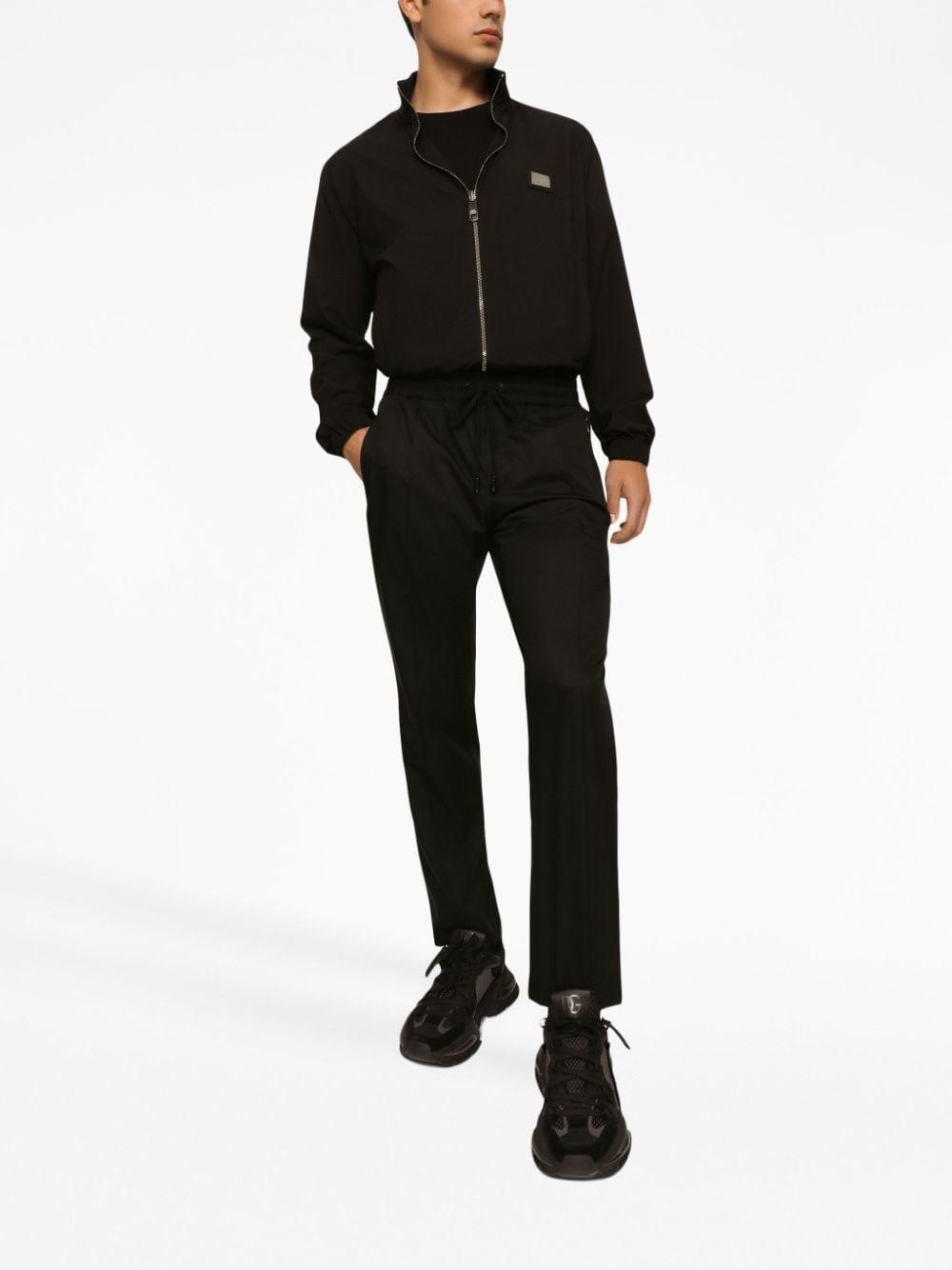 logo-plaque track pants - 3