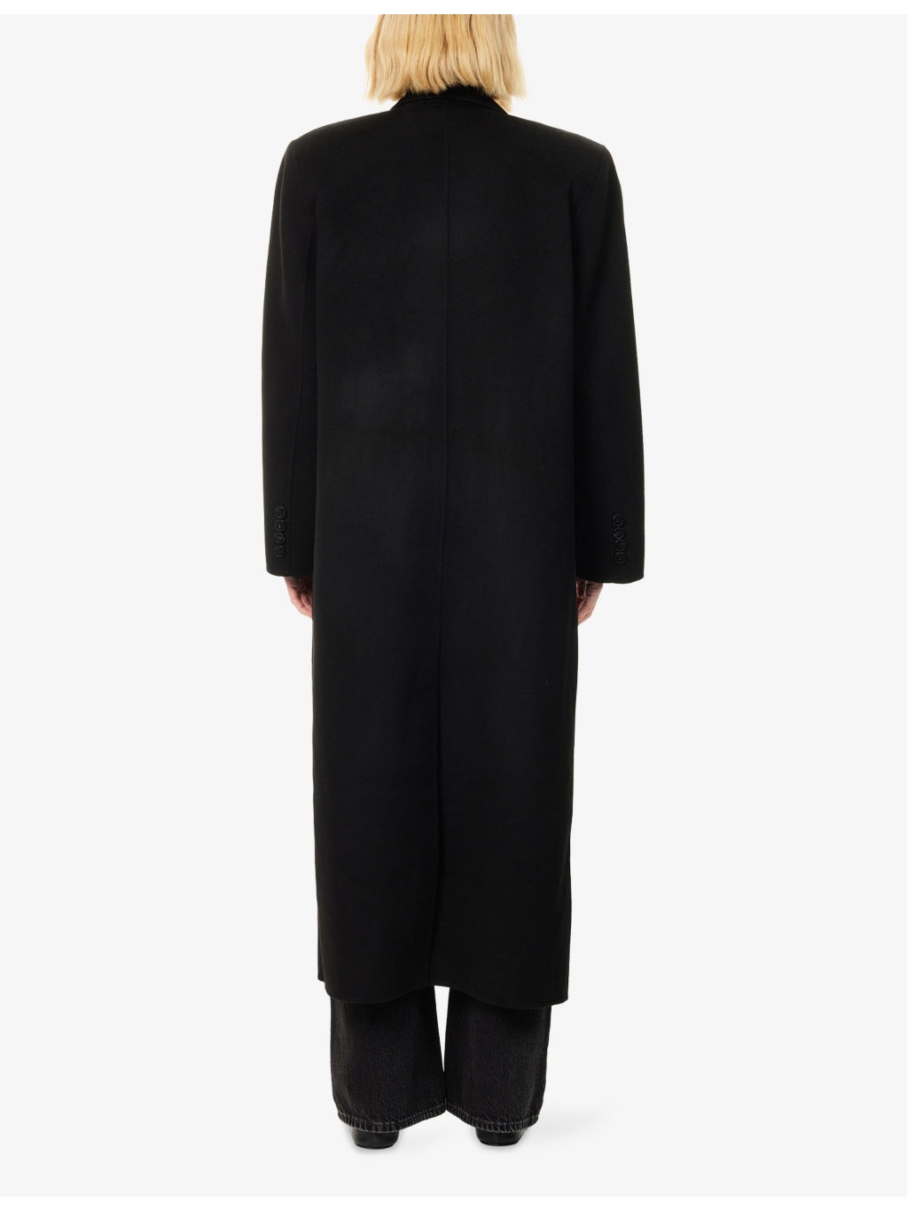 Gaia Double-Breasted Wool-Blend Coat - 4