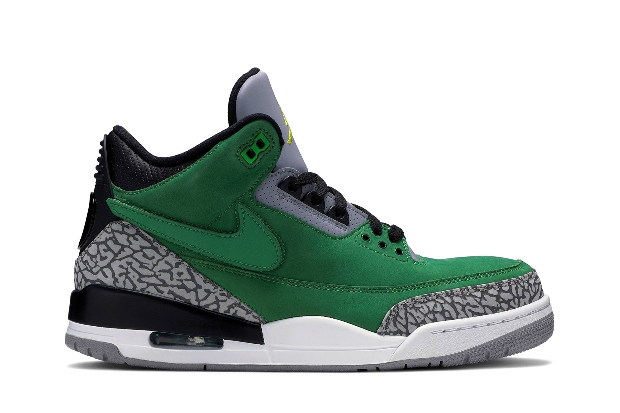 Air Jordan 3 Retro 'Tinker - Oregon Ducks' PE - 1