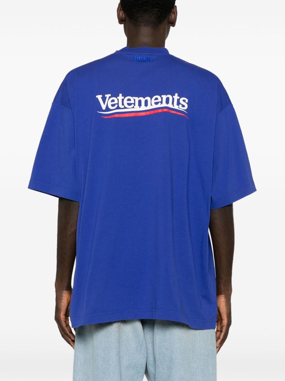 logo-print cotton T-shirt - 5