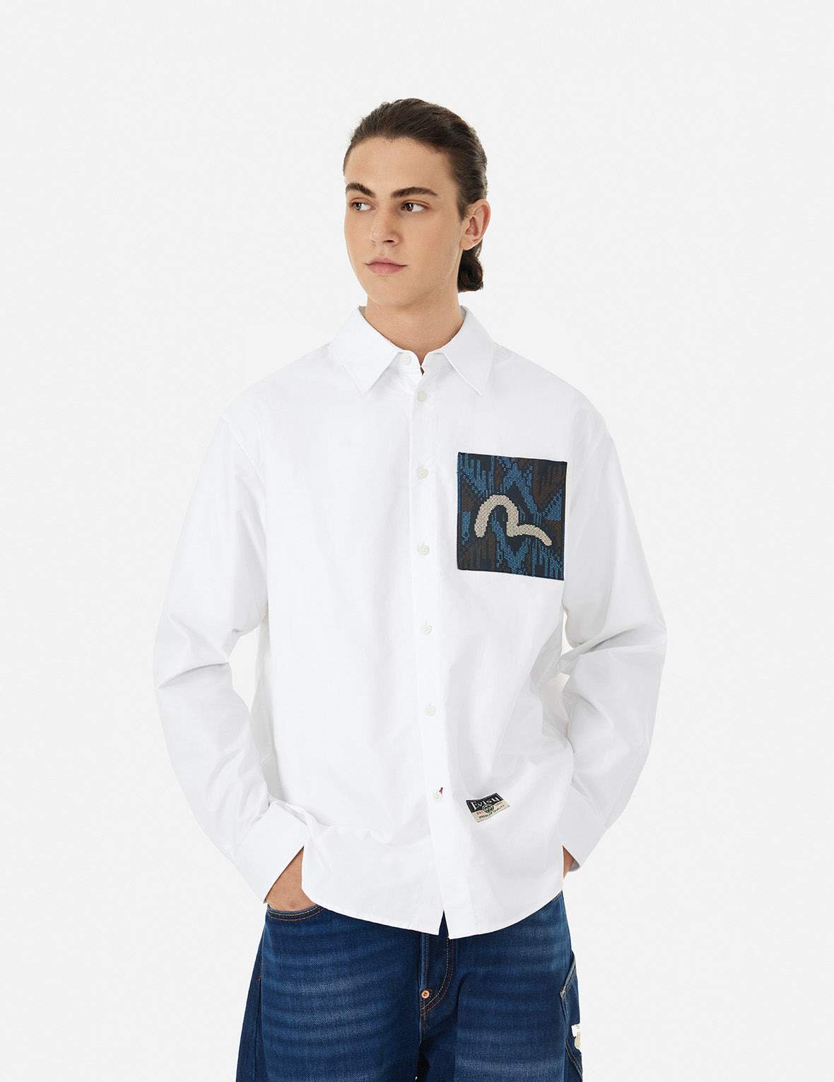 CHIMAYO TAPESTRY AND SEAGULL PRINT RELAX FIT SHIRT - 6