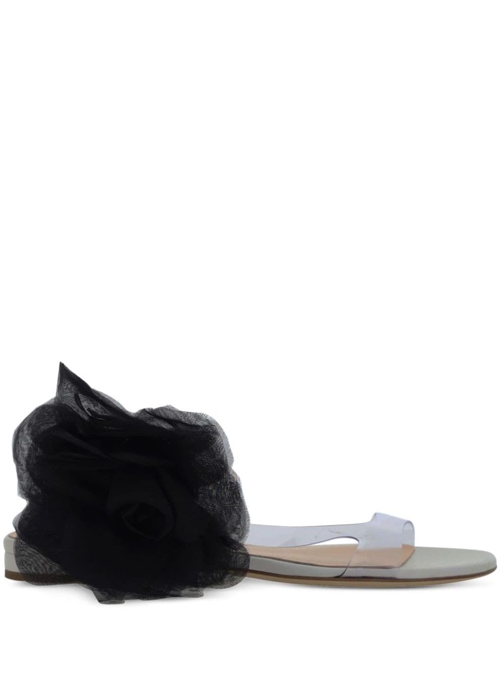 Flower-detailing sandals - 1