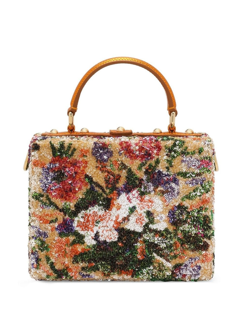 Dolce Box sequin-embellished tote bag 3