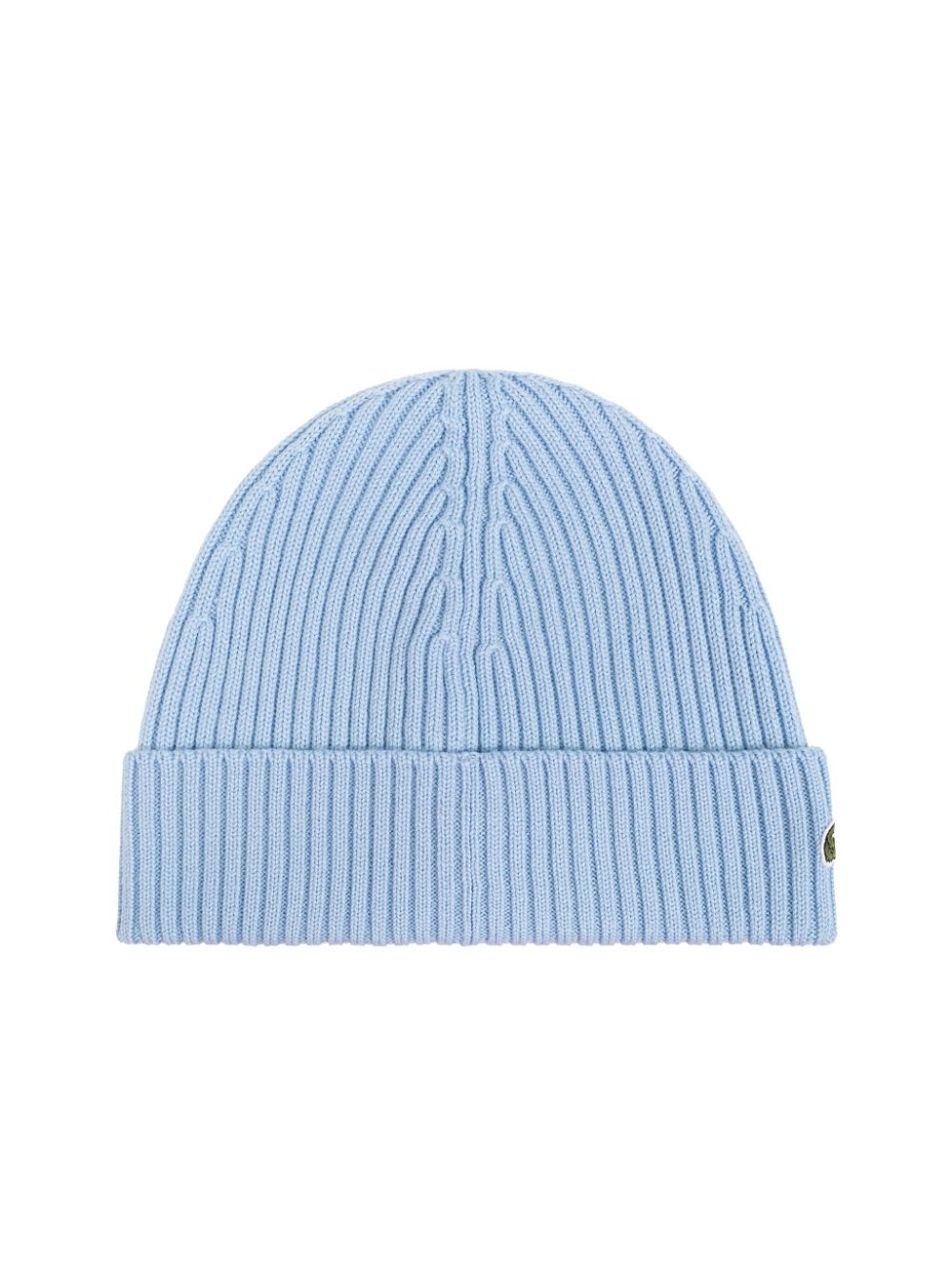 logo-embroidered knit hat - 4