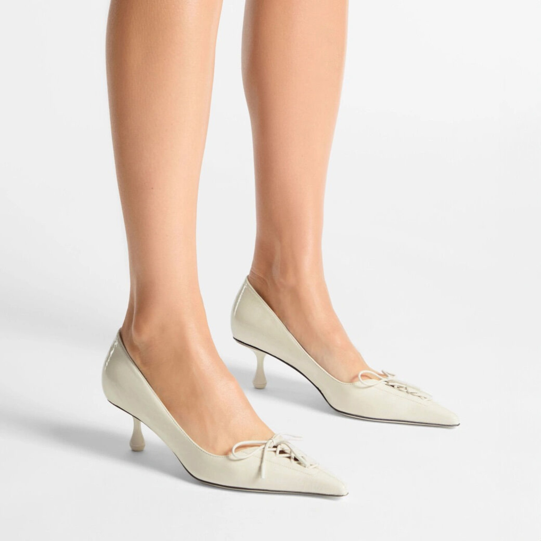 Scarlett 50
Latte Naplack Leather Pumps - 2