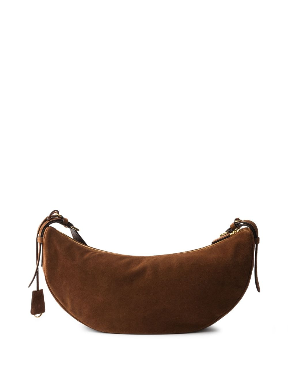large suede shoulder bag - 4