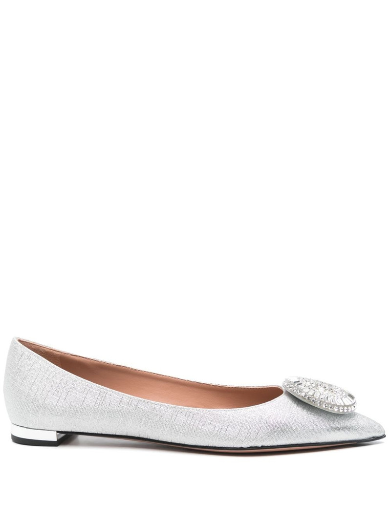 Crystal Hoop ballerinas 1