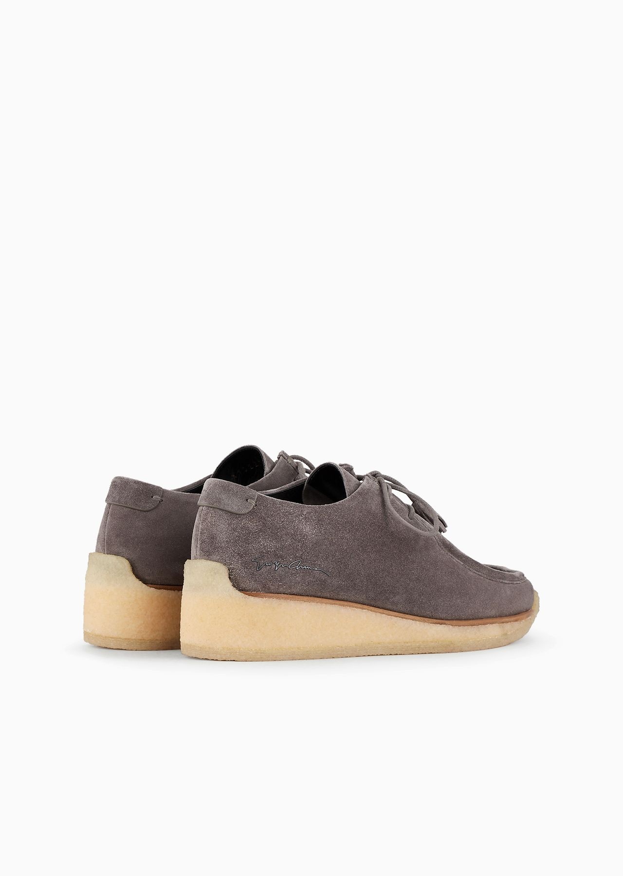 Silk velour lace-ups - 3