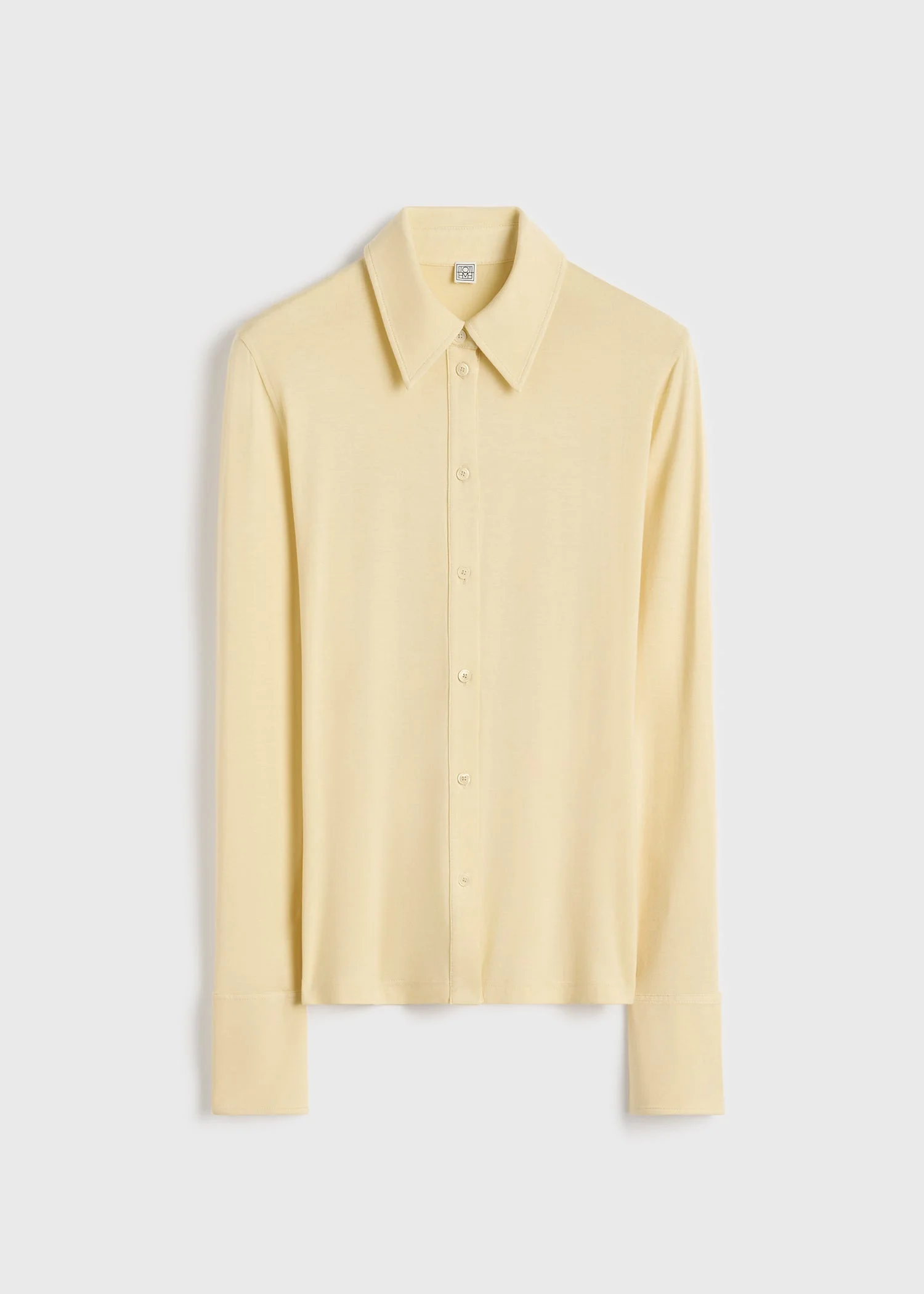 Fitted jersey shirt buttercup - 1