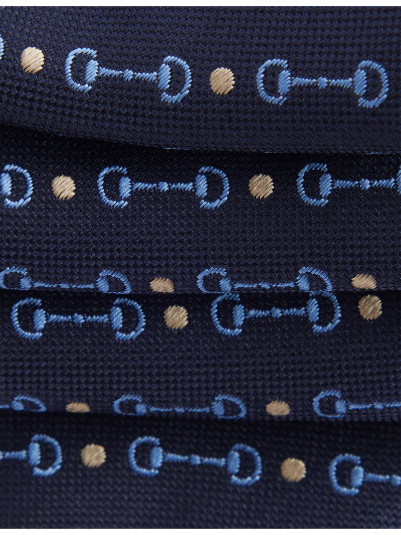 GUCCI Horsebit Silk Tie outlook