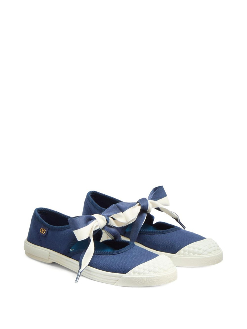 Valentino Bay By Bay ballerina sneakers outlook