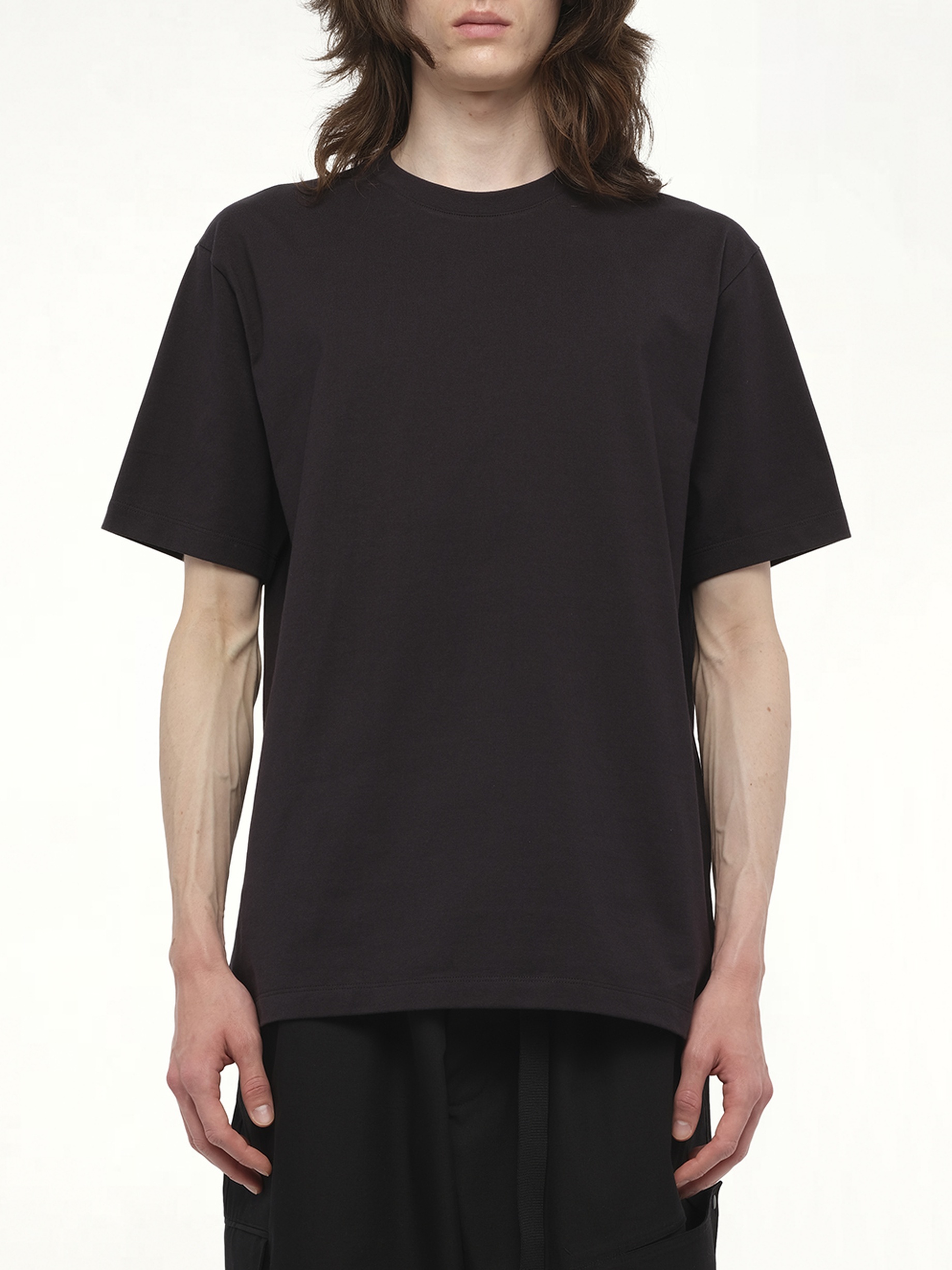 Graphic Short Sleeve T-Shirt in Black - 1