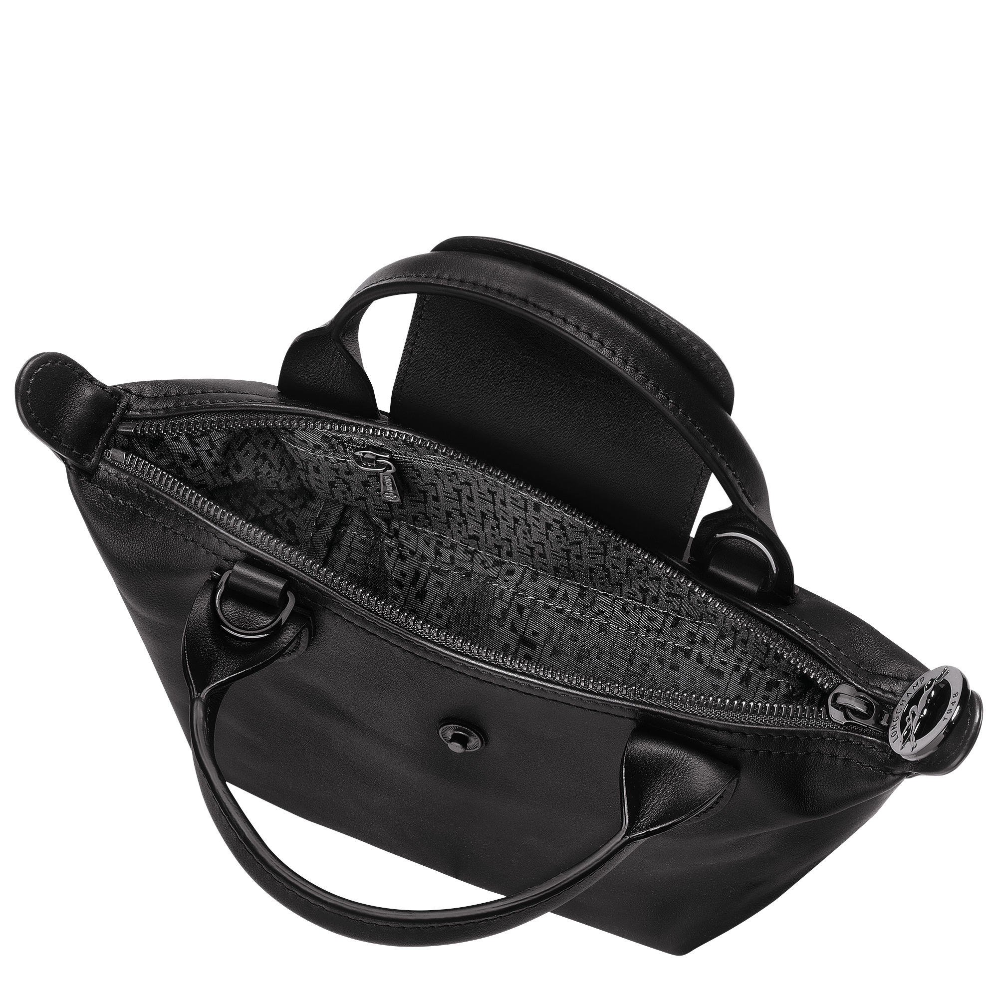 Le Pliage Xtra XS Handbag Black - Leather - 5