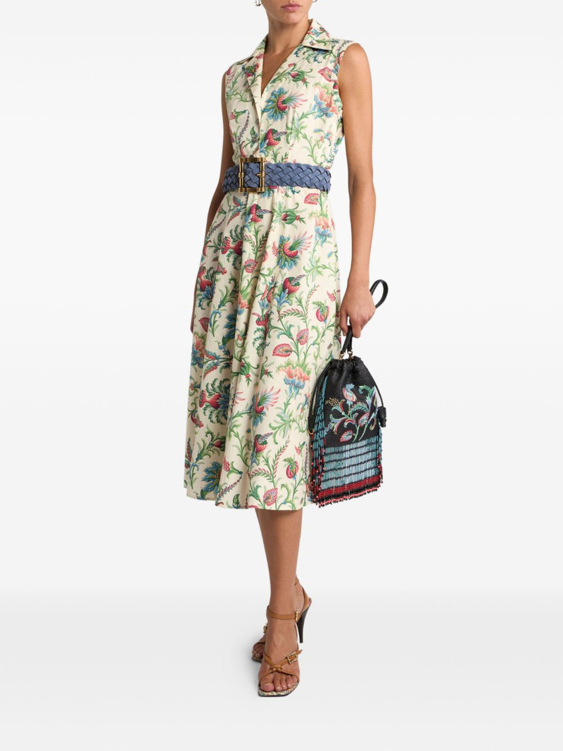 Etro floral-print midi dress outlook