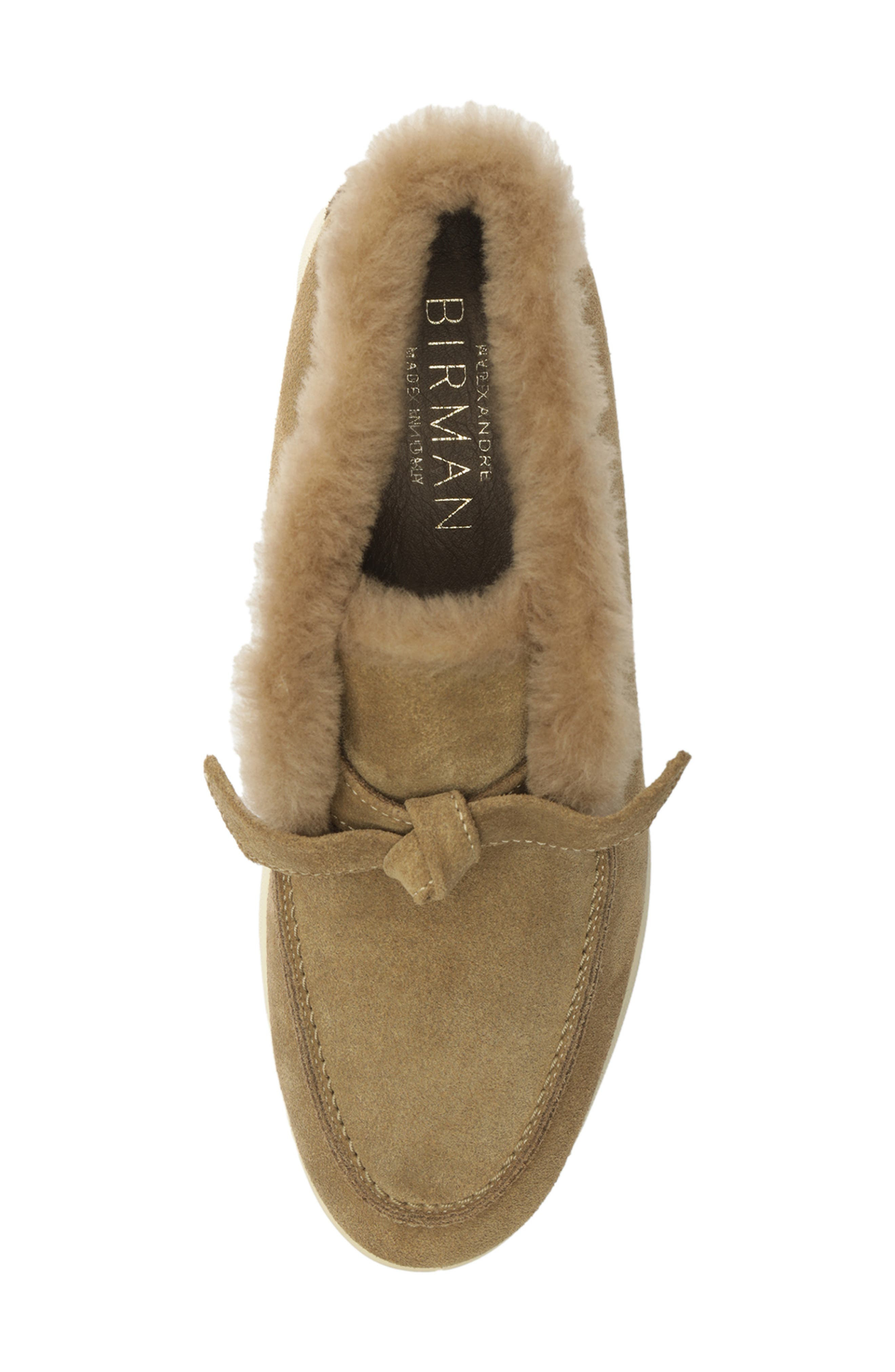 Alexandre Birman Clarita Genuine Shearling Lined Bootie in Semolina at Nordstrom - 5