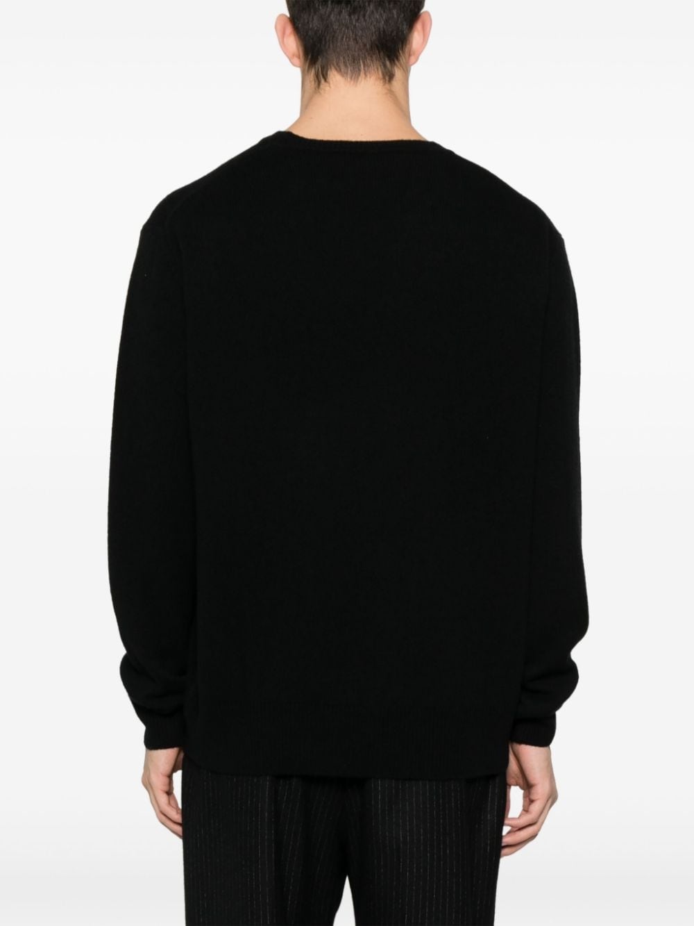 Orb-embroidery knit jumper - 4