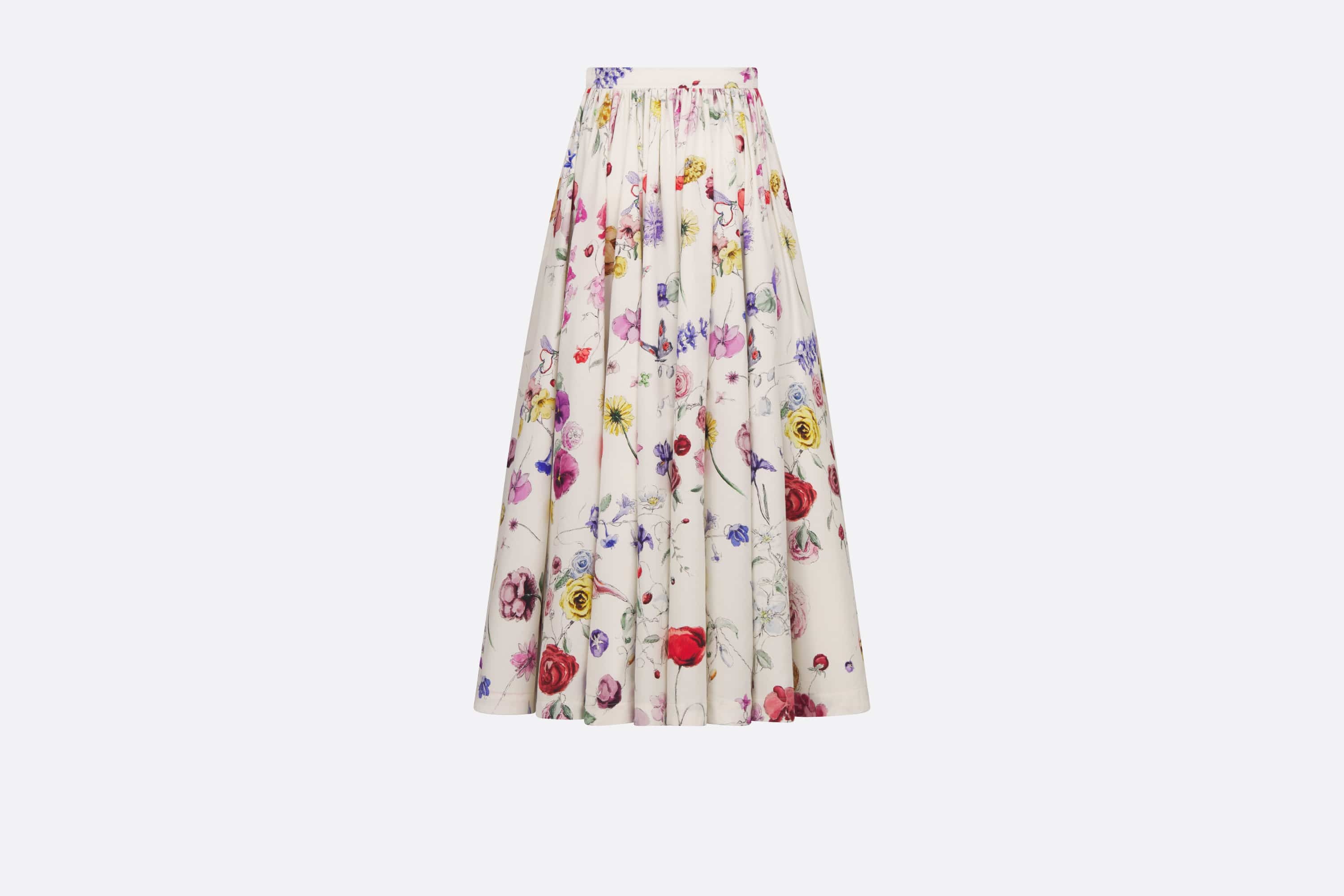 Flared Mid-Length Skirt - 2
