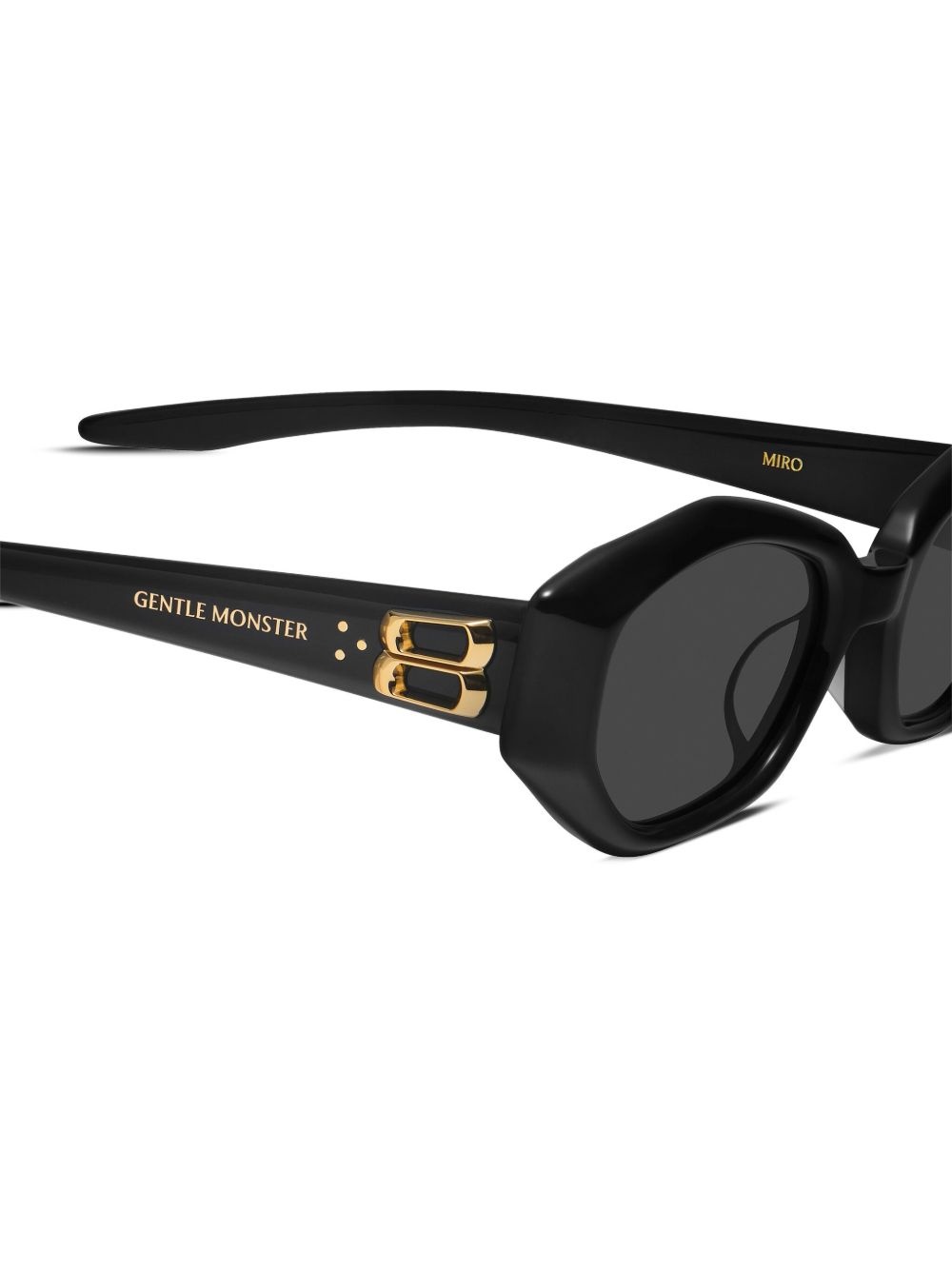 Miro oval-frame sunglasses - 4