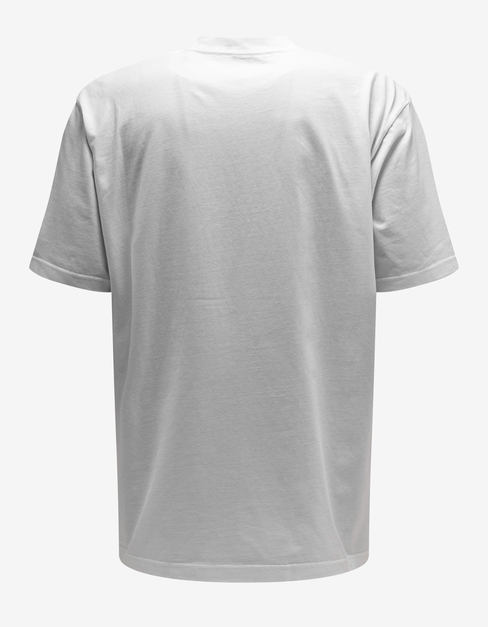 Balenciaga White GITD Lion's Laurel Boxy T-Shirt - SS21 - 5