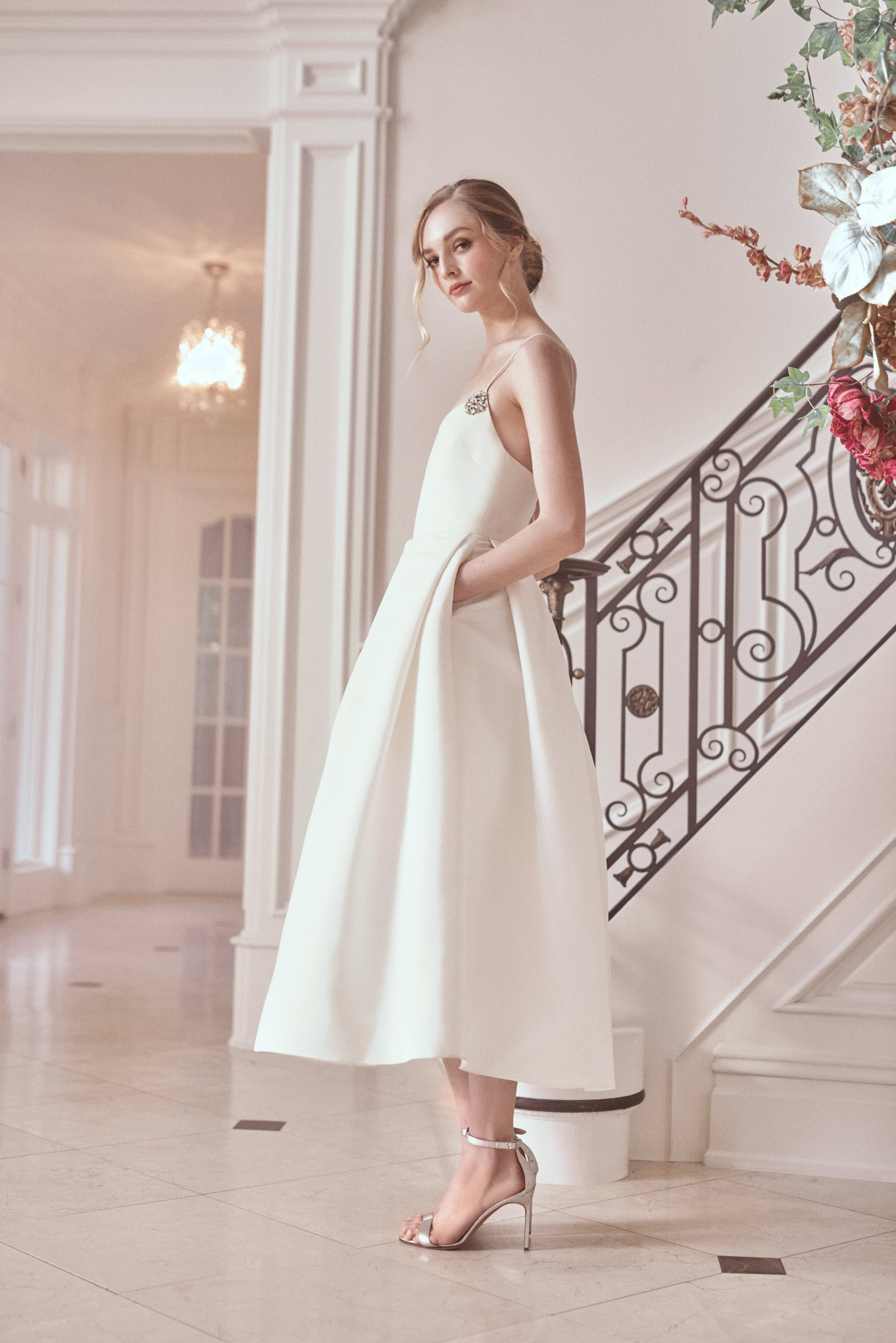 Audra Dress - Ivory - 5