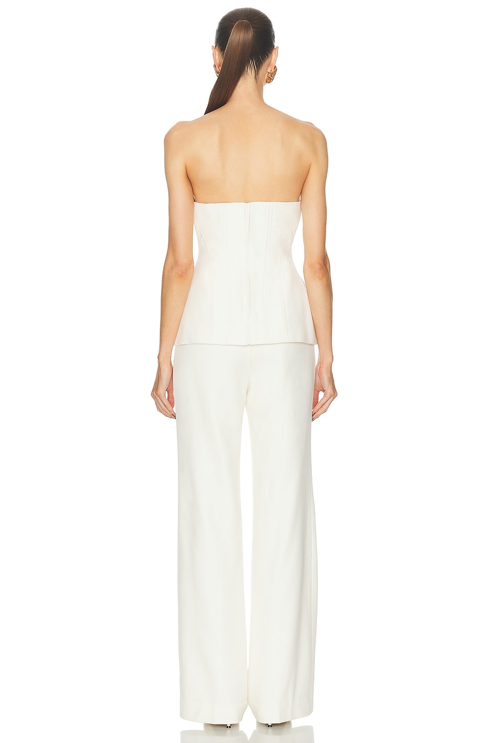 Strapless Tailored Jumpsuit - 3