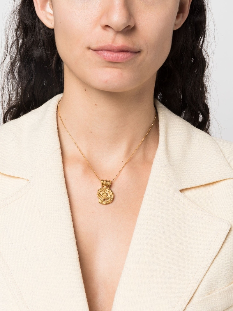 ALIGHIERI The Medium Illuminated Eye necklace outlook