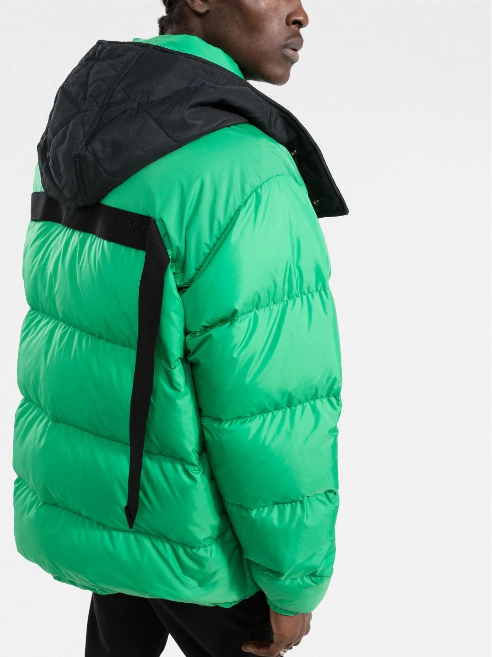 padded down jacket - 3