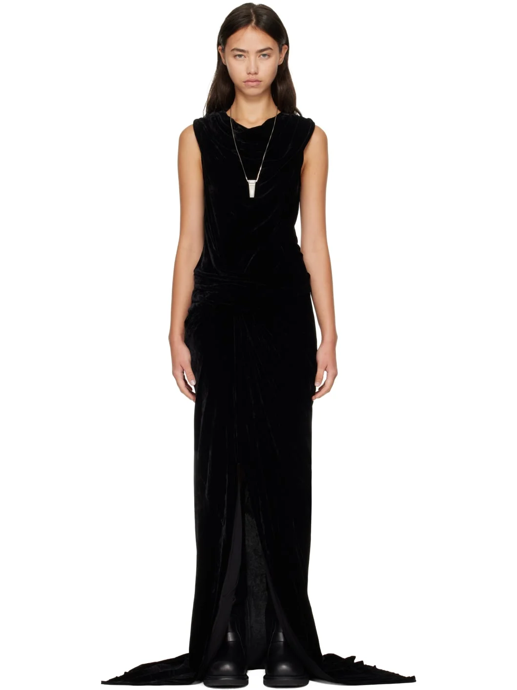 Black Tower Strutter Maxi Dress - 1
